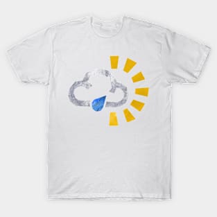 Sunny with showers T-Shirt